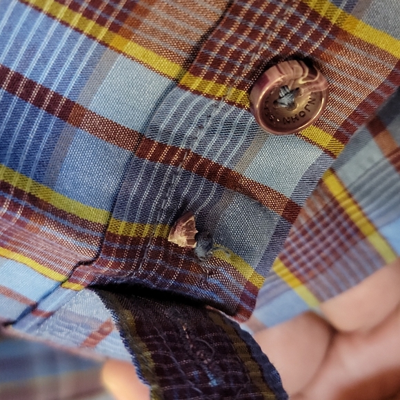 Sean Jean Men's button down short sleeve shirt, XXL - Picture 5 of 6